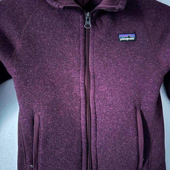 Patagonia Burgundy Better Sweater Zip-Up Fleece - Picture 4 of 8